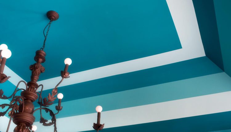 رنگ دکوراتیو سقف