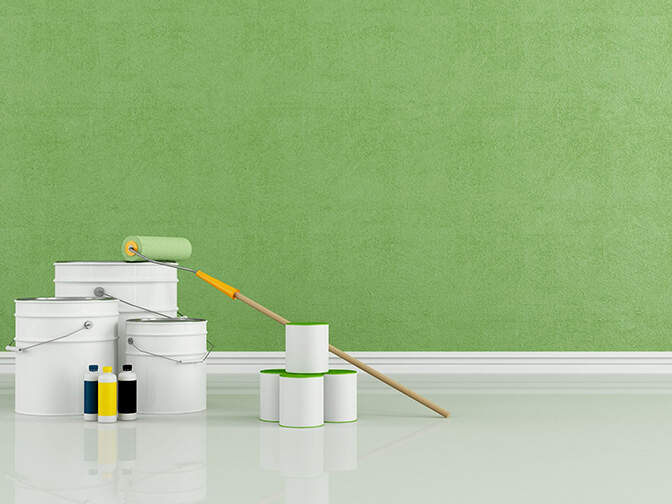 رنگ ساختمان چرم