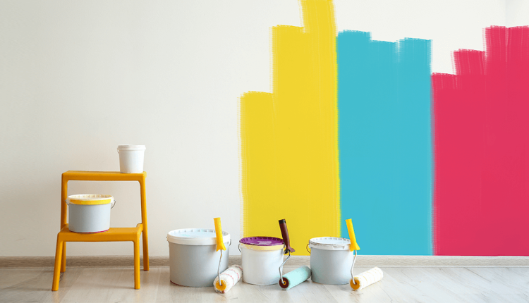 رنگ آمیزی ساختمان با رنگ پلاستیک