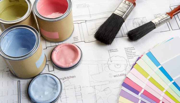 ترکیب رنگها در نقاشی ساختمان