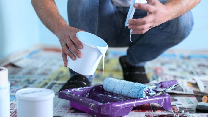 استفاده از تینر در رنگ لاتکس