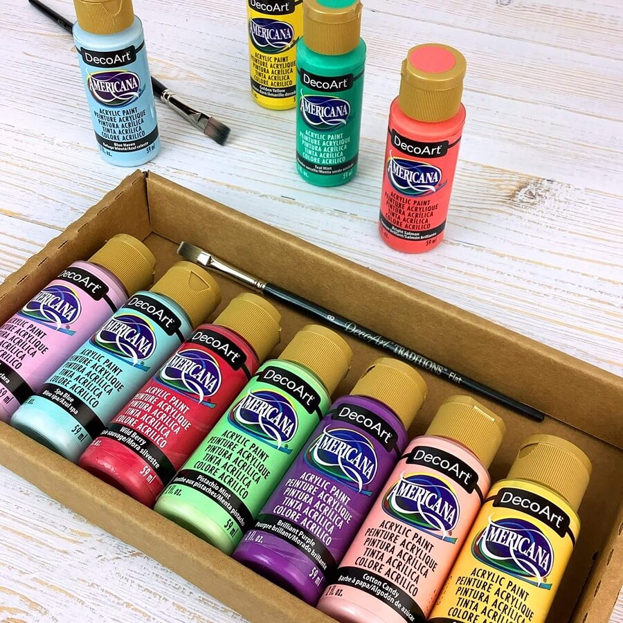 رنگ کردن ظروف شیشه ای