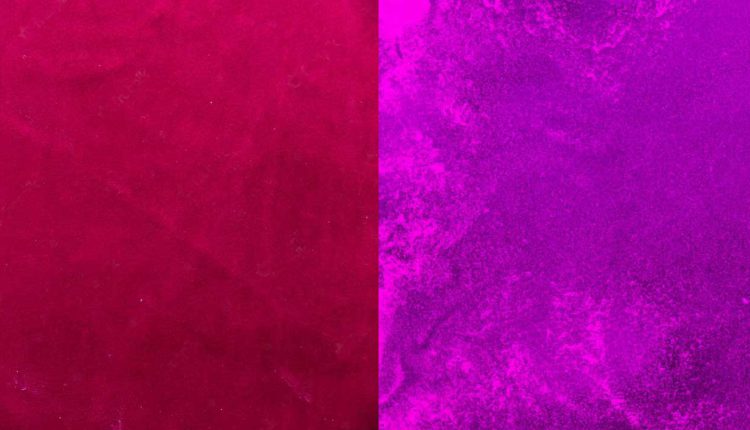 تفاوت رنگ ارغوانی و سرخابی