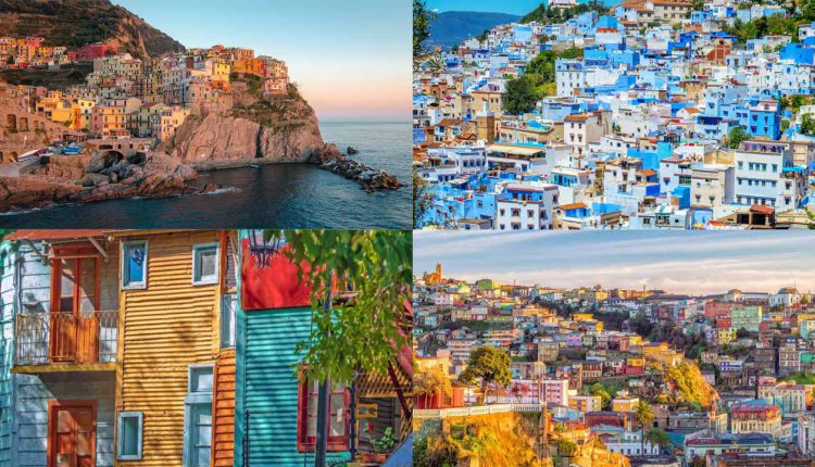 11 شهر رنگارنگ جهان