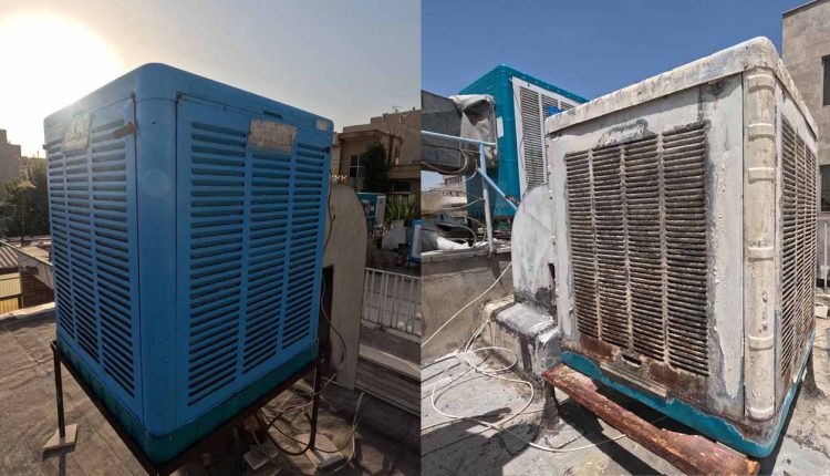 رنگ برای کولر آبی