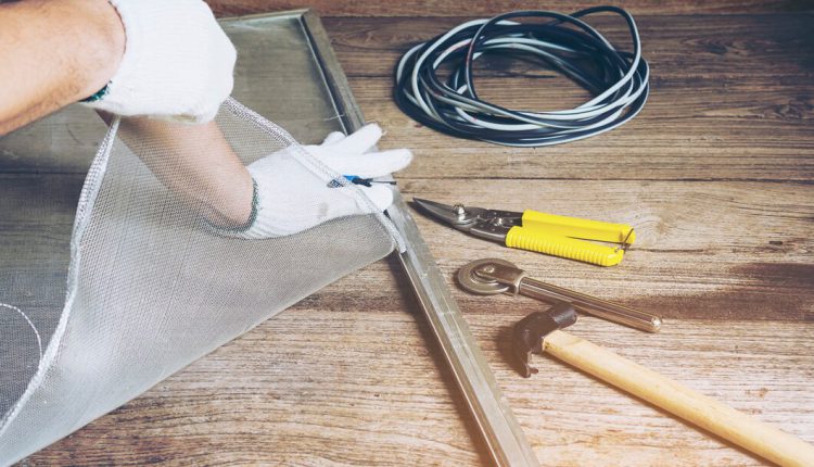 چسب توری پنجره