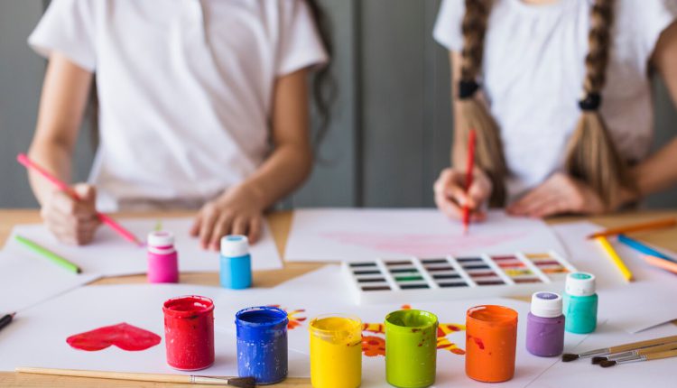 آموزش ترکیب رنگها به کودکان