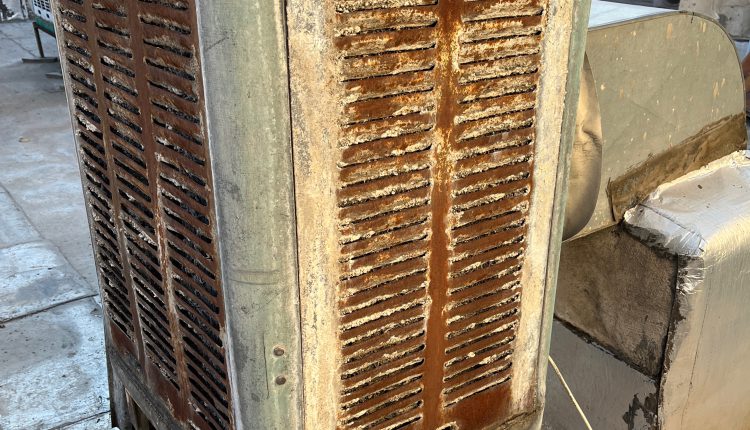 عایق کاری کف کولر آبی