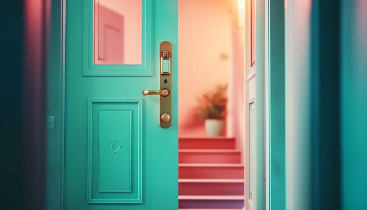 بهترین رنگ برای درب چوبی اتاق