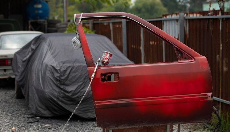 پوشش ضعیف رنگ خودرو