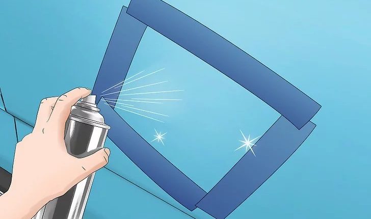 روش اجرای رنگ آمیزی ماشین با اسپری