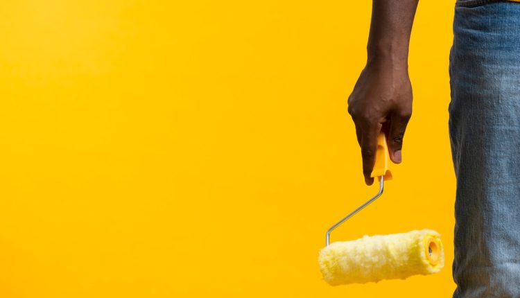 تصویری از آموزش نقاشی ساختمان با رنگ روغنی