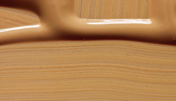 تصویری از ترکیب رنگ کاراملی برای دیوار