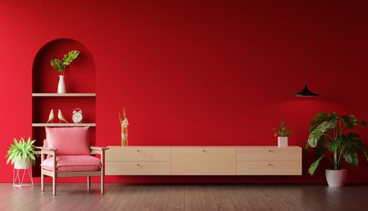 پذیرایی شرابی رنگ