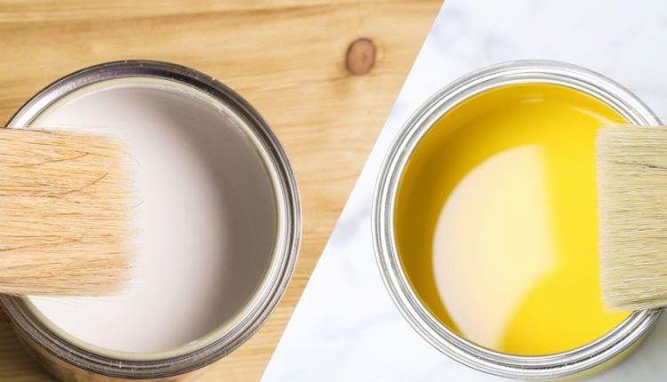 رنگ اکریلیک و روغنی