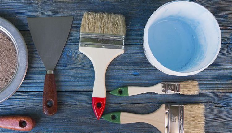 ابزارهای نقاشی ساختمان