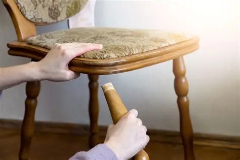 پایه مبل شکسته