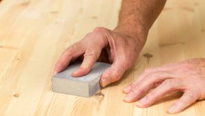 تکنیک‌های استفاده از سنباده دستی