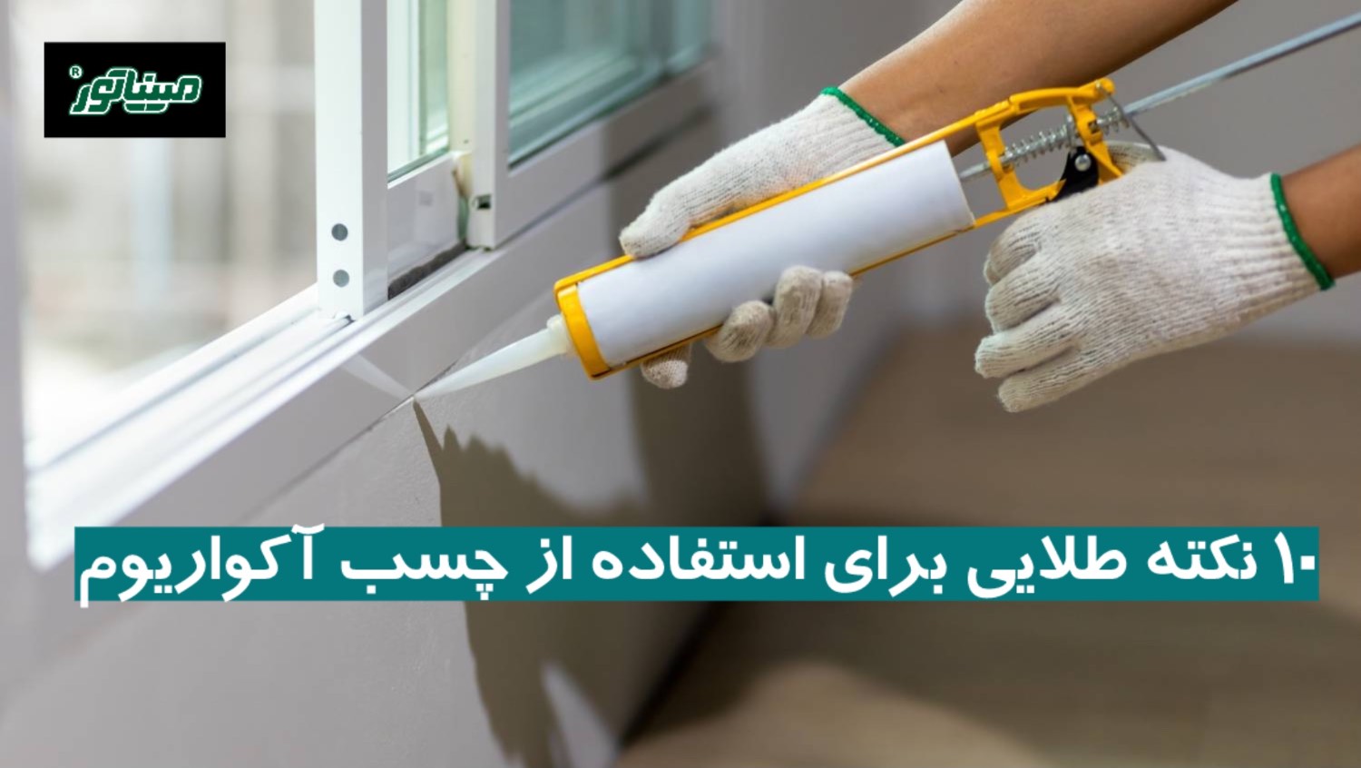 ۱۰ نکته طلایی برای استفاده از چسب آکواریوم