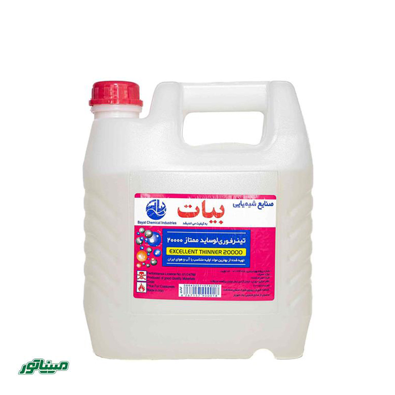 بیات 20000 لوساید ممتاز تینر فوری گالن