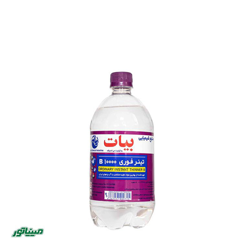 بیات B تینر فوری لیتر