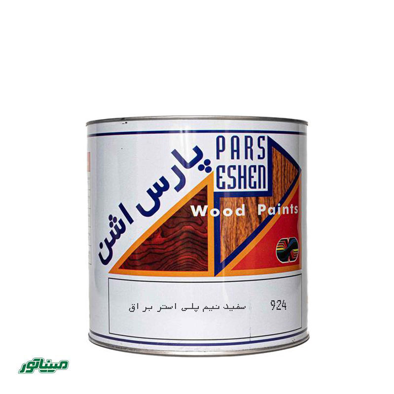 اشن 924 گالن (سفید نیم پلی استر براق)