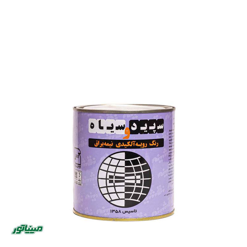 نقشینه 050 کیلو (رنگ روغنی سفیدنیمه براق)