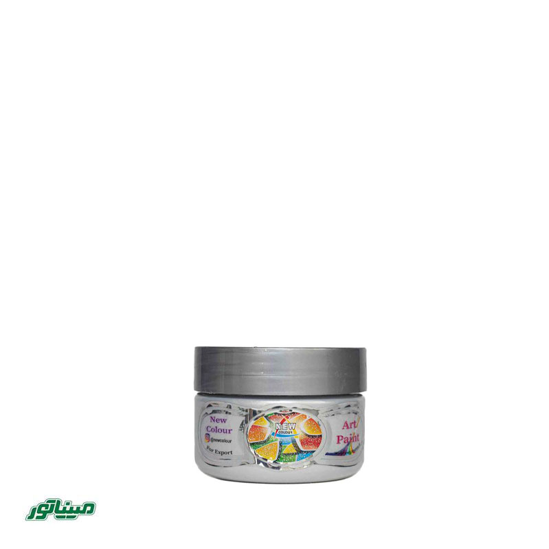 نیوکالر رنگ هنری نقره ای (200 گرمی)
