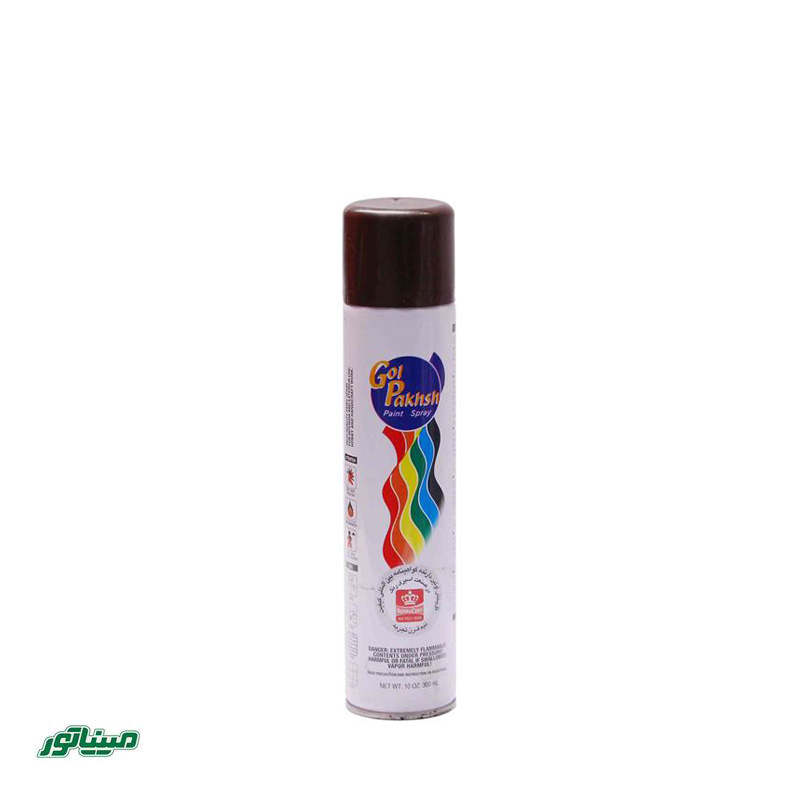 گل پخش اسپری رنگ قهوه ای سیر(عمومی)