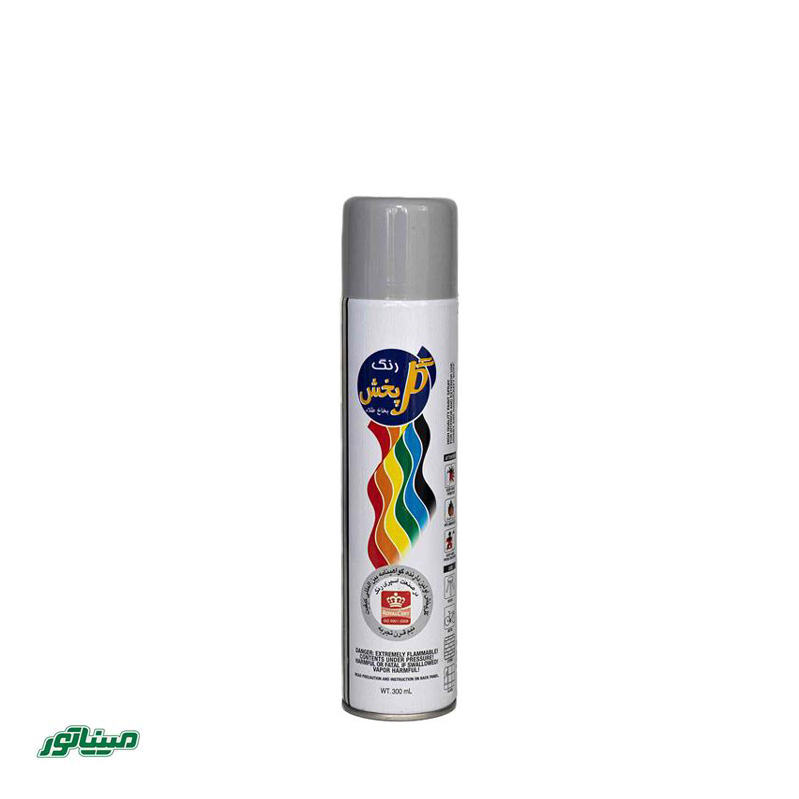 گل پخش اسپری رنگ نقره ای(عمومی)