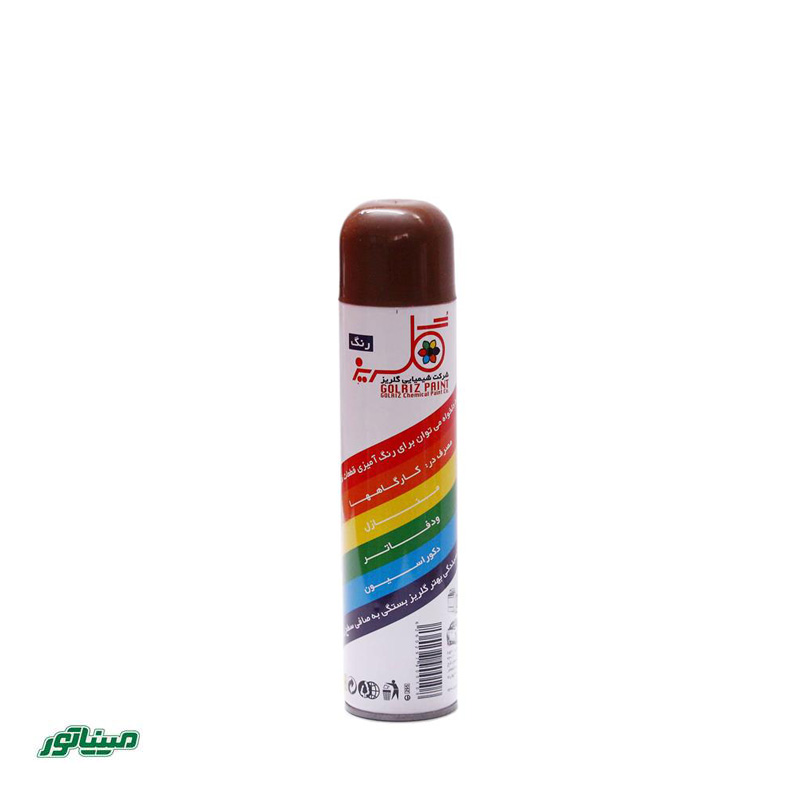 گلریز اسپری رنگ قهوه ای سیر (24 عددی)