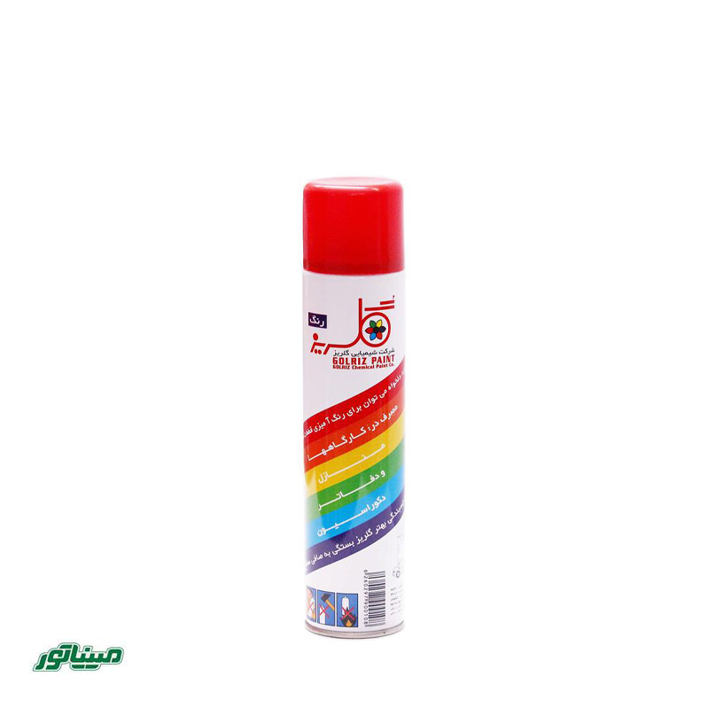 گلریز اسپری رنگ قرمز (24 عددی)