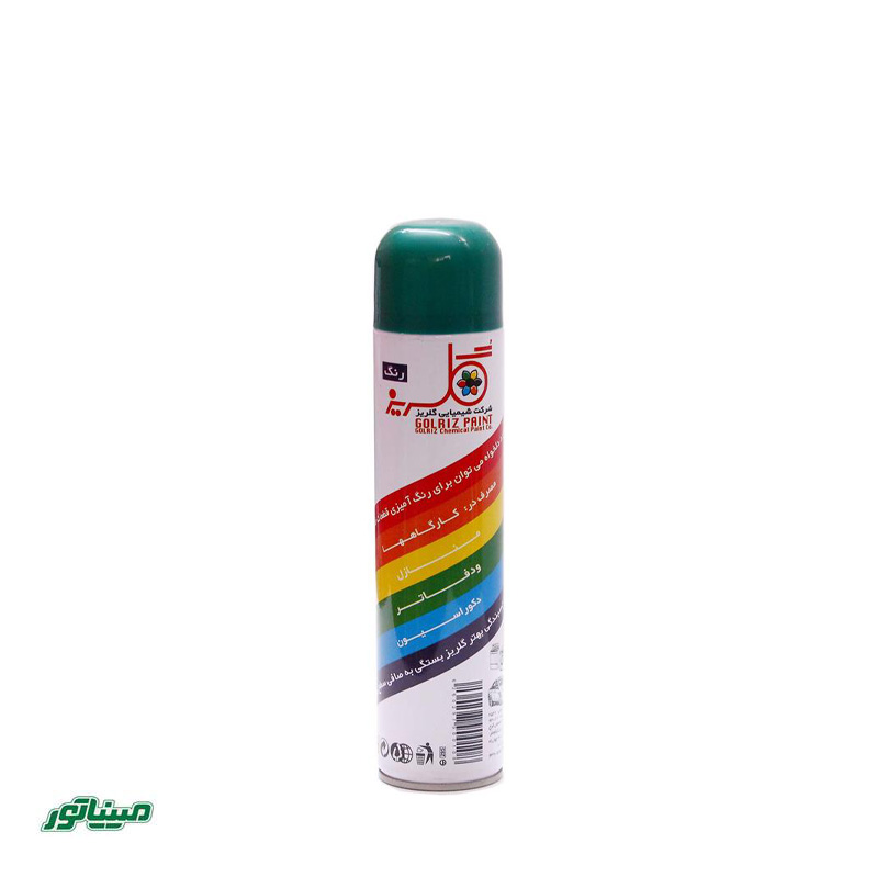 گلریز اسپری رنگ سبز سیر (24 عددی)